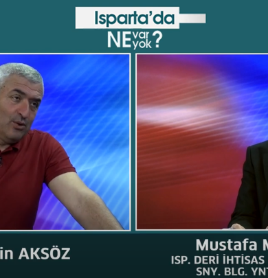 Mustafa MARULCU Isparta'da Ne Var Ne Yok Programına Konuk Oldu.